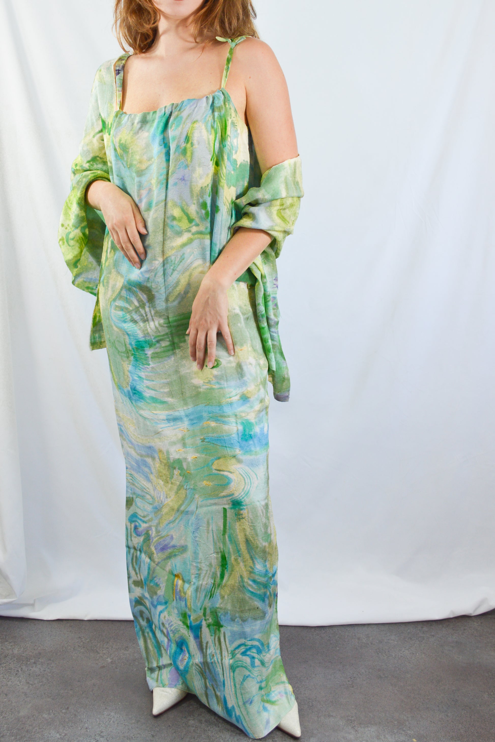 Soie- nymphéas robe
