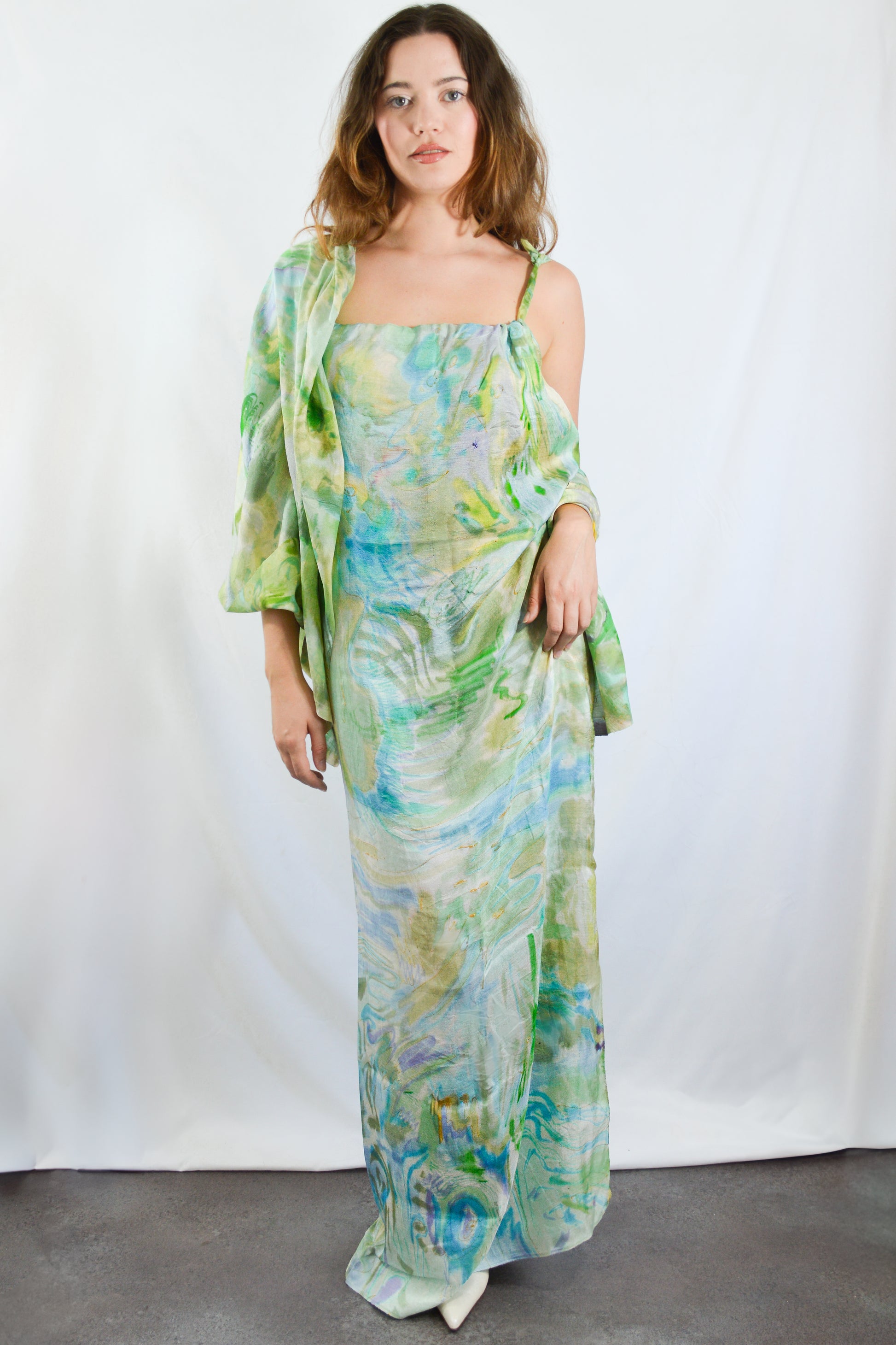 Soie- nymphéas robe