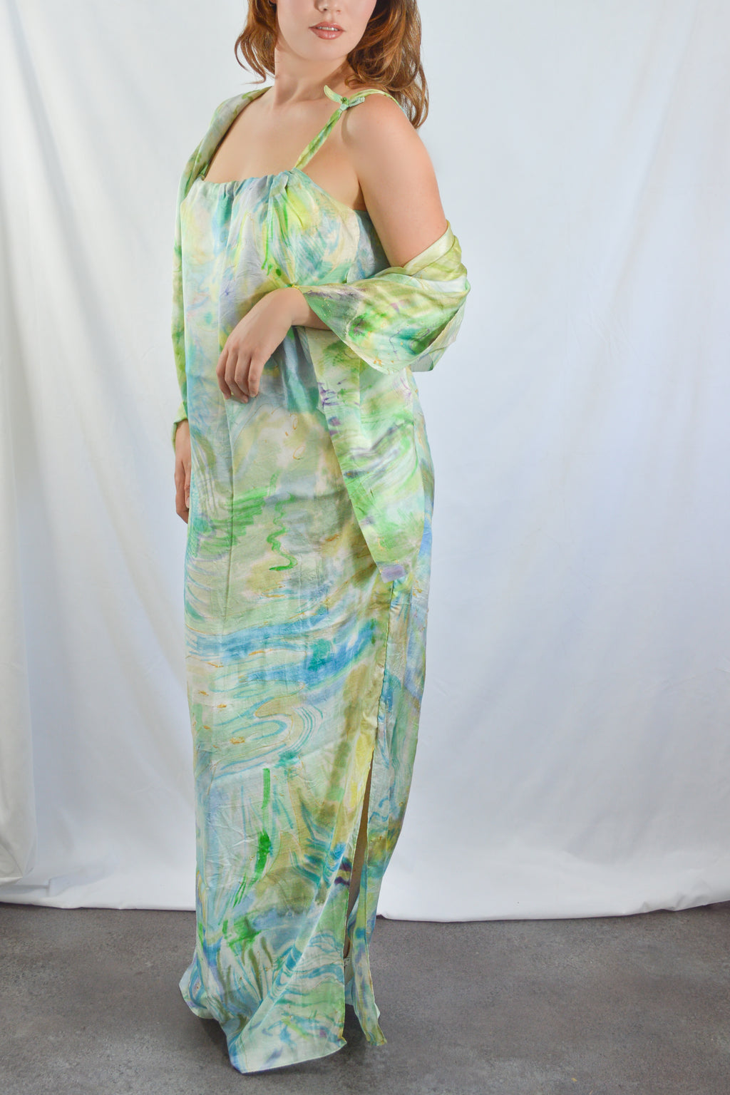 Soie- nymphéas robe