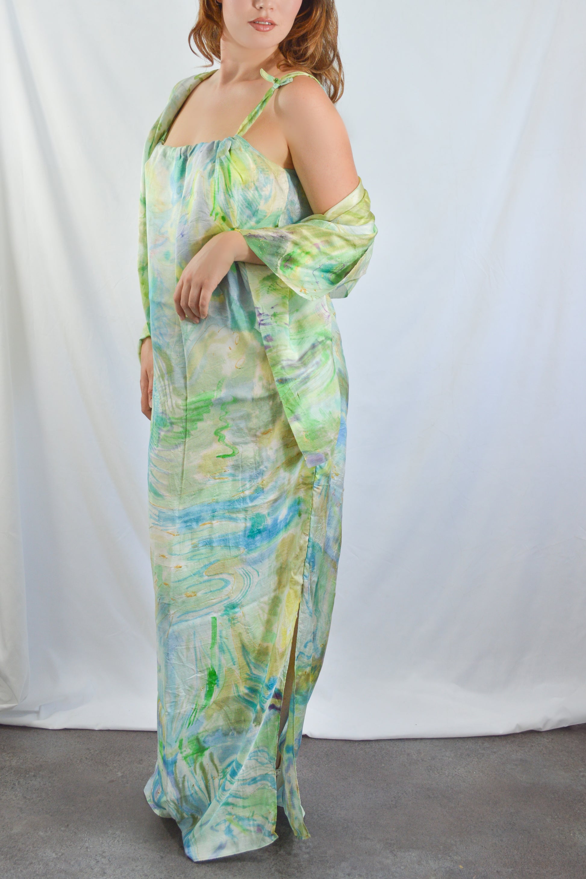 Soie- nymphéas robe
